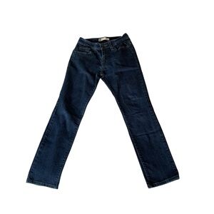 Levi's Dark Blue Straight Leg Jeans